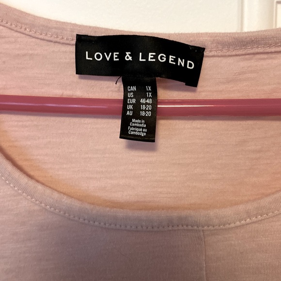 Pink Additionelle Tank with Gathered Front - Picture 2 of 5